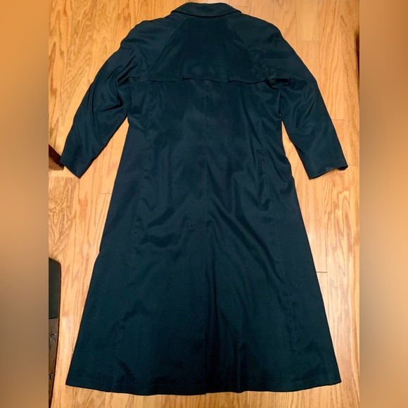 Women’s 8 Petite JONES NEW YORK Full Length Rain Trench Overcoat - Picture 4 of 16